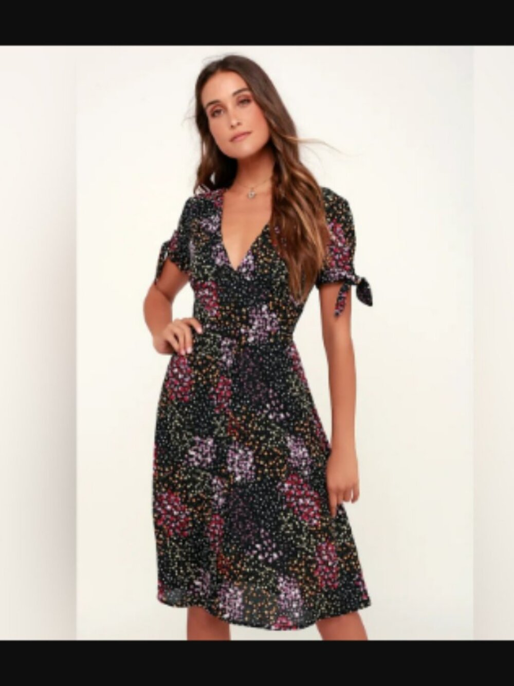 NWT Lulu's Austyn Floral Dress Size S